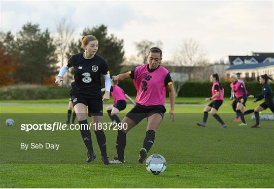 Republic of Ireland WNT Training Session Republic of Ireland WNT Training Session