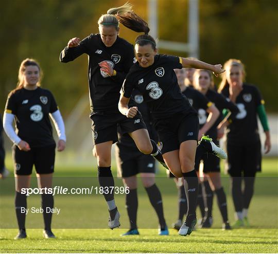 Republic of Ireland WNT Training Session Republic of Ireland WNT Training Session