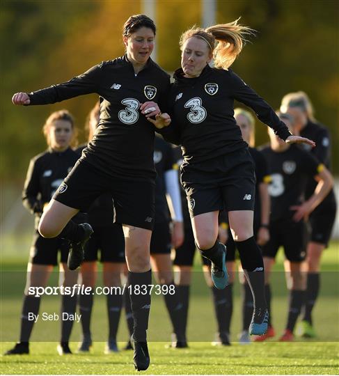 Republic of Ireland WNT Training Session Republic of Ireland WNT Training Session