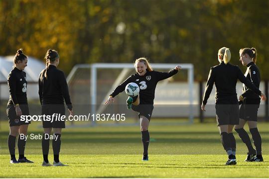 Republic of Ireland WNT Training Session Republic of Ireland WNT Training Session