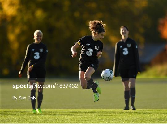 Republic of Ireland WNT Training Session Republic of Ireland WNT Training Session