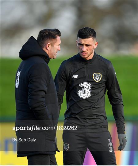 Republic of Ireland Press Conference & Training Session Republic of Ireland Press Conference & Training Session