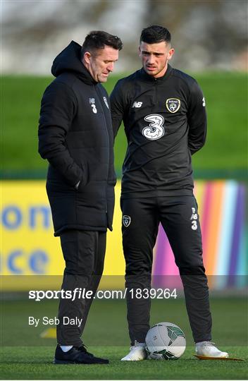 Republic of Ireland Press Conference & Training Session Republic of Ireland Press Conference & Training Session