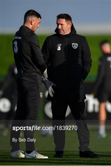 Republic of Ireland Press Conference & Training Session Republic of Ireland Press Conference & Training Session