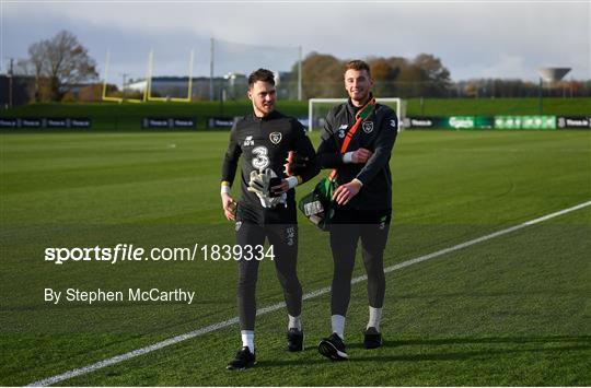 Republic of Ireland Press Conference & Training Session Republic of Ireland Press Conference & Training Session