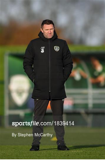 Republic of Ireland Press Conference & Training Session Republic of Ireland Press Conference & Training Session