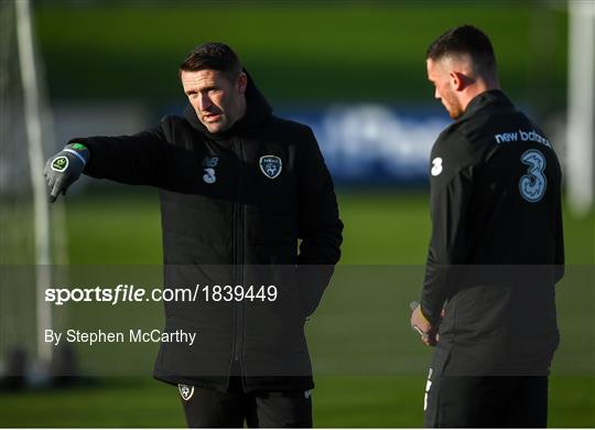 Republic of Ireland Press Conference & Training Session Republic of Ireland Press Conference & Training Session