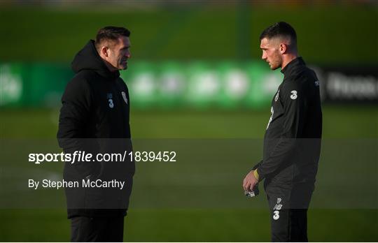 Republic of Ireland Press Conference & Training Session Republic of Ireland Press Conference & Training Session