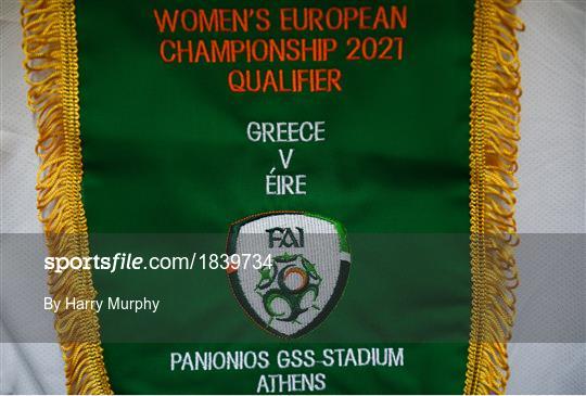 Greece v Republic of Ireland - UEFA Women's 2021 European Championships Qualifier - Group I