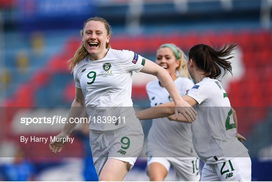 Greece v Republic of Ireland - UEFA Women's 2021 European Championships Qualifier - Group I Greece v Republic of Ireland - UEFA Women's 2021 European Championships Qualifier - Group I