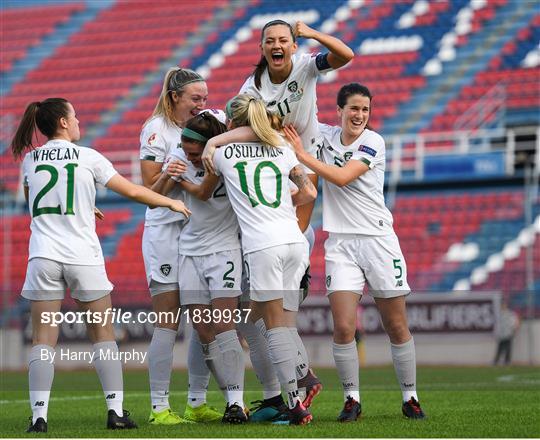 Greece v Republic of Ireland - UEFA Women's 2021 European Championships Qualifier - Group I Greece v Republic of Ireland - UEFA Women's 2021 European Championships Qualifier - Group I