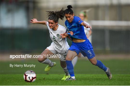 Greece v Republic of Ireland - UEFA Women's 2021 European Championships Qualifier - Group I Greece v Republic of Ireland - UEFA Women's 2021 European Championships Qualifier - Group I