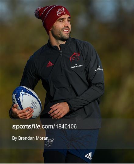 Munster Rugby Squad Training and Press Conference Munster Rugby Squad Training and Press Conference
