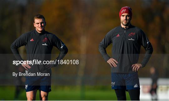 Munster Rugby Squad Training and Press Conference Munster Rugby Squad Training and Press Conference