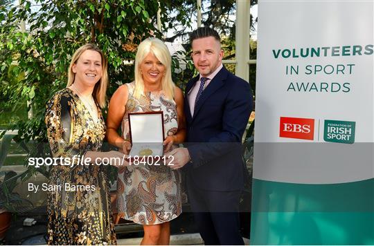 Volunteers in Sport Awards presented by Federation of Irish Sport with EBS Volunteers in Sport Awards presented by Federation of Irish Sport with EBS