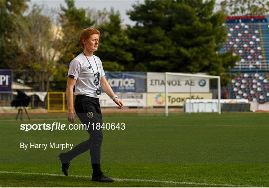 Greece v Republic of Ireland - UEFA Women's 2021 European Championships Qualifier - Group I Greece v Republic of Ireland - UEFA Women's 2021 European Championships Qualifier - Group I