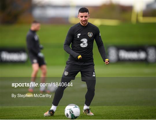 Republic of Ireland Press Conference & Training Session Republic of Ireland Press Conference & Training Session