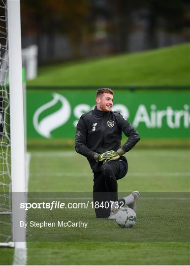 Republic of Ireland Press Conference & Training Session Republic of Ireland Press Conference & Training Session