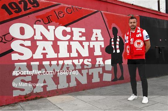 New St Patrick's Athletic Signing Robbie Benson