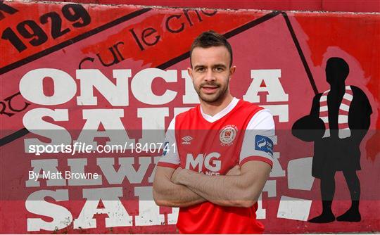 New St Patrick's Athletic Signing Robbie Benson