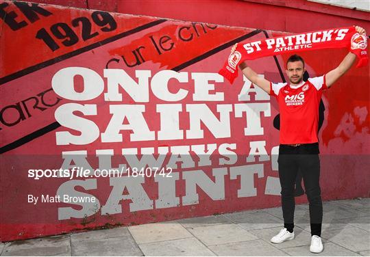 New St Patrick's Athletic Signing Robbie Benson New St Patrick's Athletic Signing Robbie Benson