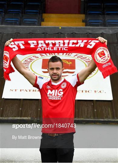 New St Patrick's Athletic Signing Robbie Benson