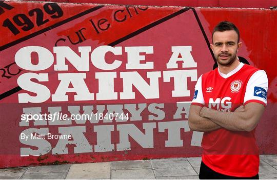 New St Patrick's Athletic Signing Robbie Benson New St Patrick's Athletic Signing Robbie Benson