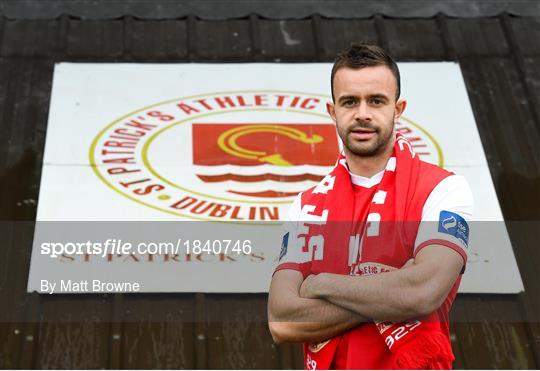 New St Patrick's Athletic Signing Robbie Benson