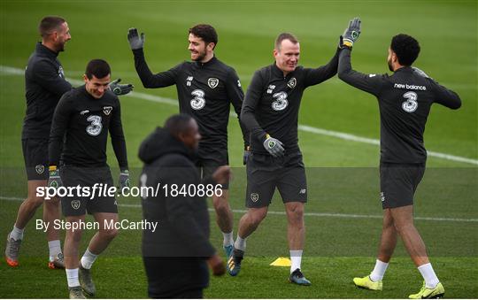 Republic of Ireland Press Conference & Training Session Republic of Ireland Press Conference & Training Session
