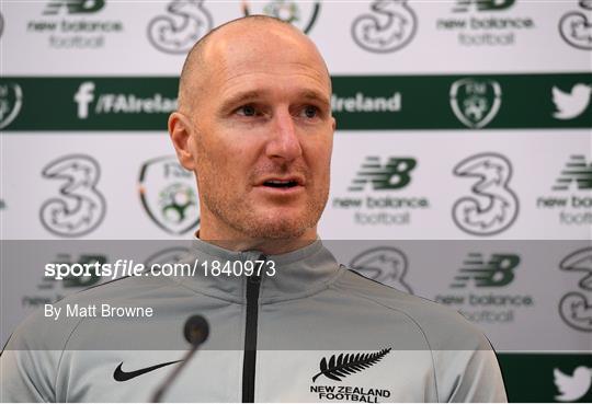 New Zealand Pre-Match Press Conference and Training