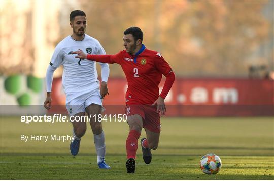Armenia v Republic of Ireland - UEFA European U21 Championship Qualifier Group 1
