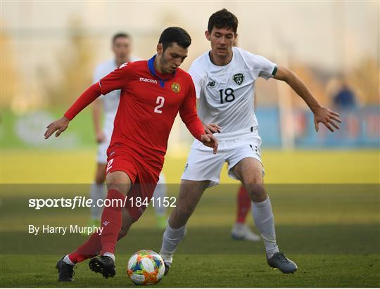 Armenia v Republic of Ireland - UEFA European U21 Championship Qualifier Group 1