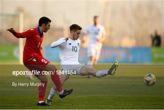 Armenia v Republic of Ireland - UEFA European U21 Championship Qualifier Group 1