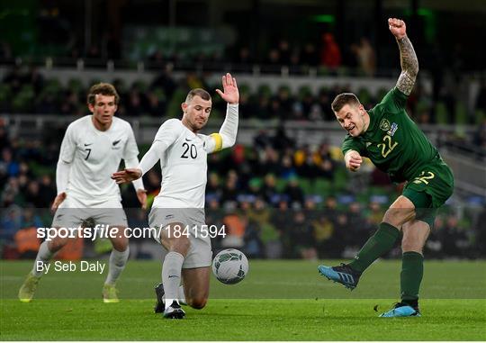 Republic of Ireland v New Zealand - International Friendly Republic of Ireland v New Zealand - International Friendly