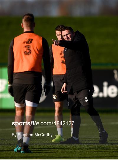 Republic of Ireland Training Session Republic of Ireland Training Session