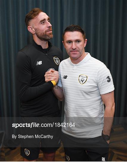 Richard Keogh arrives at Republic of Ireland Team Hotel Richard Keogh arrives at Republic of Ireland Team Hotel