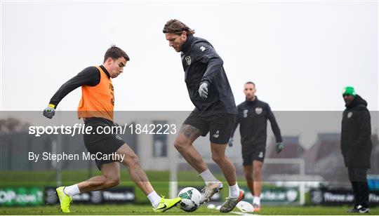 Republic of Ireland Training Session Republic of Ireland Training Session