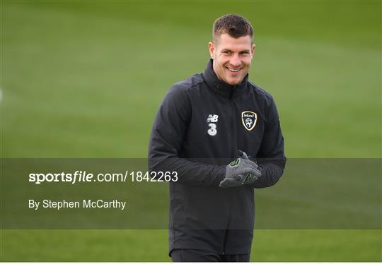 Republic of Ireland Training Session Republic of Ireland Training Session