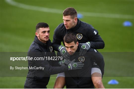 Republic of Ireland Training Session Republic of Ireland Training Session
