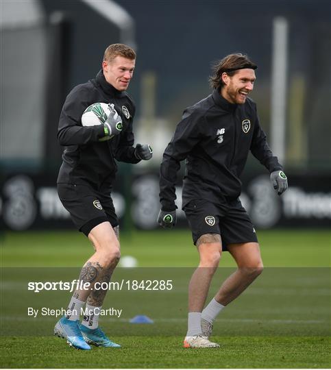 Republic of Ireland Training Session Republic of Ireland Training Session