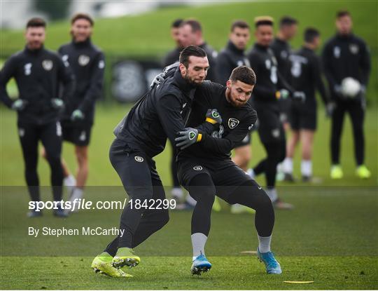 Republic of Ireland Training Session Republic of Ireland Training Session