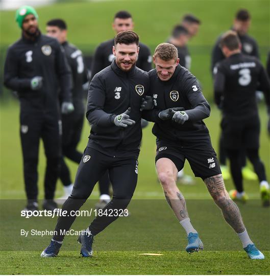 Republic of Ireland Training Session Republic of Ireland Training Session