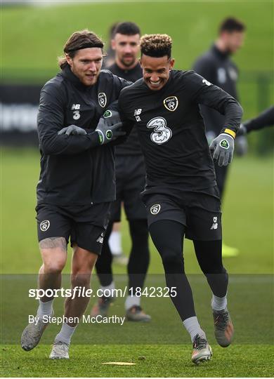 Republic of Ireland Training Session Republic of Ireland Training Session