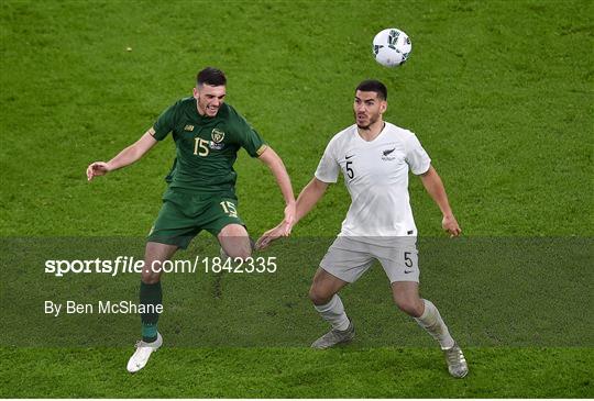 Republic of Ireland v New Zealand - International Friendly Republic of Ireland v New Zealand - International Friendly
