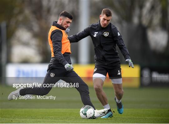 Republic of Ireland Training Session Republic of Ireland Training Session