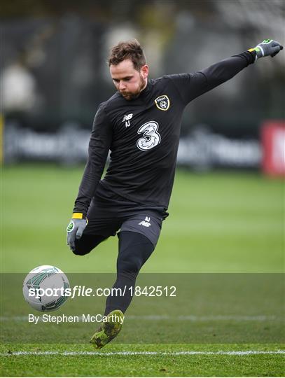 Republic of Ireland Training Session Republic of Ireland Training Session
