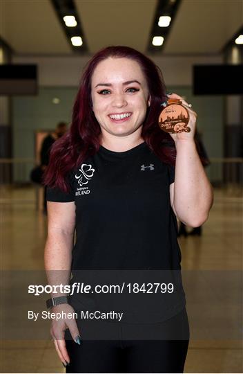 Team Ireland return from World Para Athletics Championships 2019 Team Ireland return from World Para Athletics Championships 2019