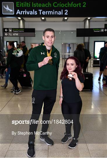 Team Ireland return from World Para Athletics Championships 2019 Team Ireland return from World Para Athletics Championships 2019
