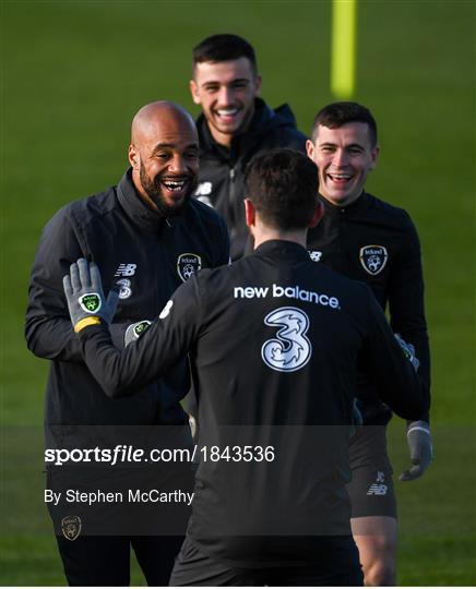Republic of Ireland Press Conference & Training Session Republic of Ireland Press Conference & Training Session