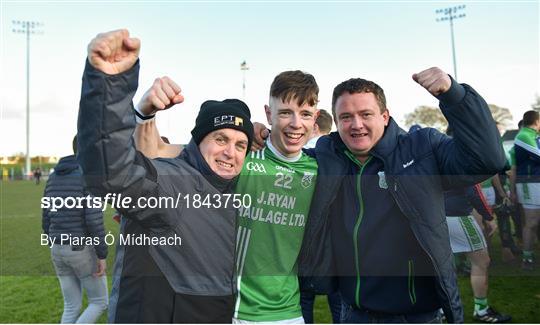 St Mullins v Rathdowney Errill - AIB Leinster GAA Hurling Senior Club Championship semi-final